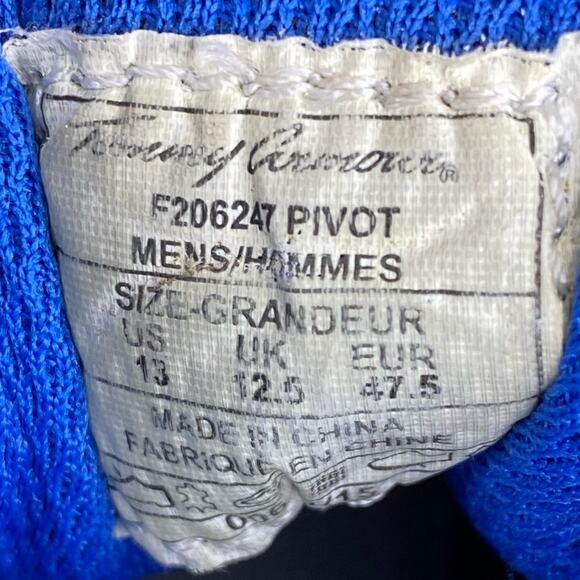 TOMMY ARMOUR Pivot Spikeless Golf Shoes Mens Sz 13 Gray / Blue Lace Up #F2062487 - Picture 3 of 10